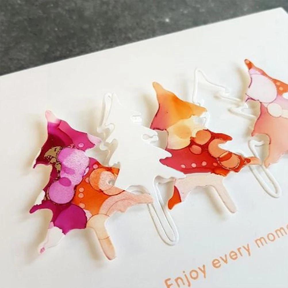 3 шт. металлические штампы для резки рождественской елки и Скрапбукинг тиснение