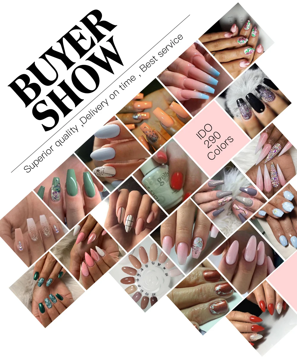 100 шт. УФ гель для ногтей отмачиваемый lDO Гель лак Бесплатная доставка