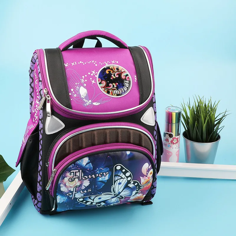 Новинка школьные рюкзаки для мальчиков и девочек ортопедический ранец с 3d