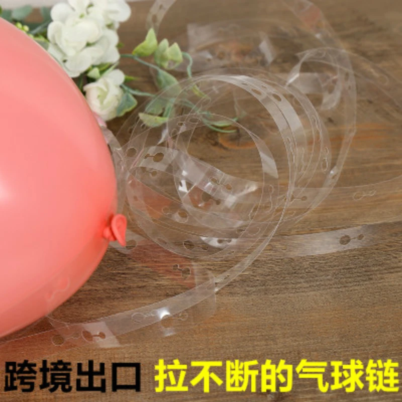 Аксессуары для воздушных шаров 5 м цепочка лента в горошек свадьба Вечеринка день