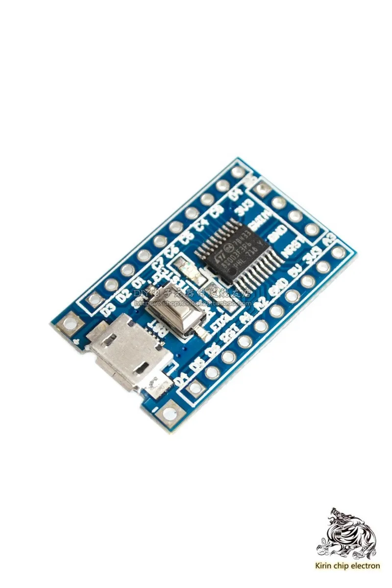 

5pcs / lot stm8 development board minimum system board core board stm8s003f3p6
