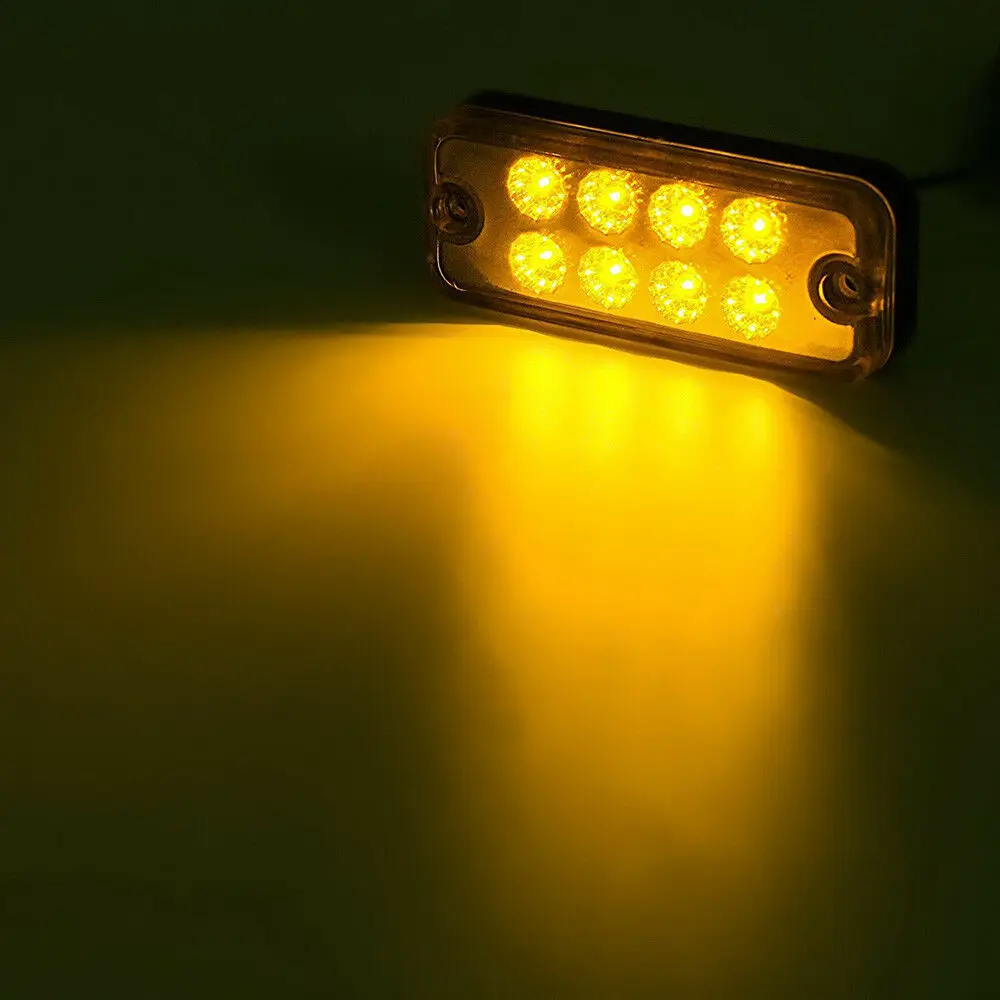 

Orange Light Parking Marker Plastic Rear 12-24V SMD 3000k Tail Trailer
