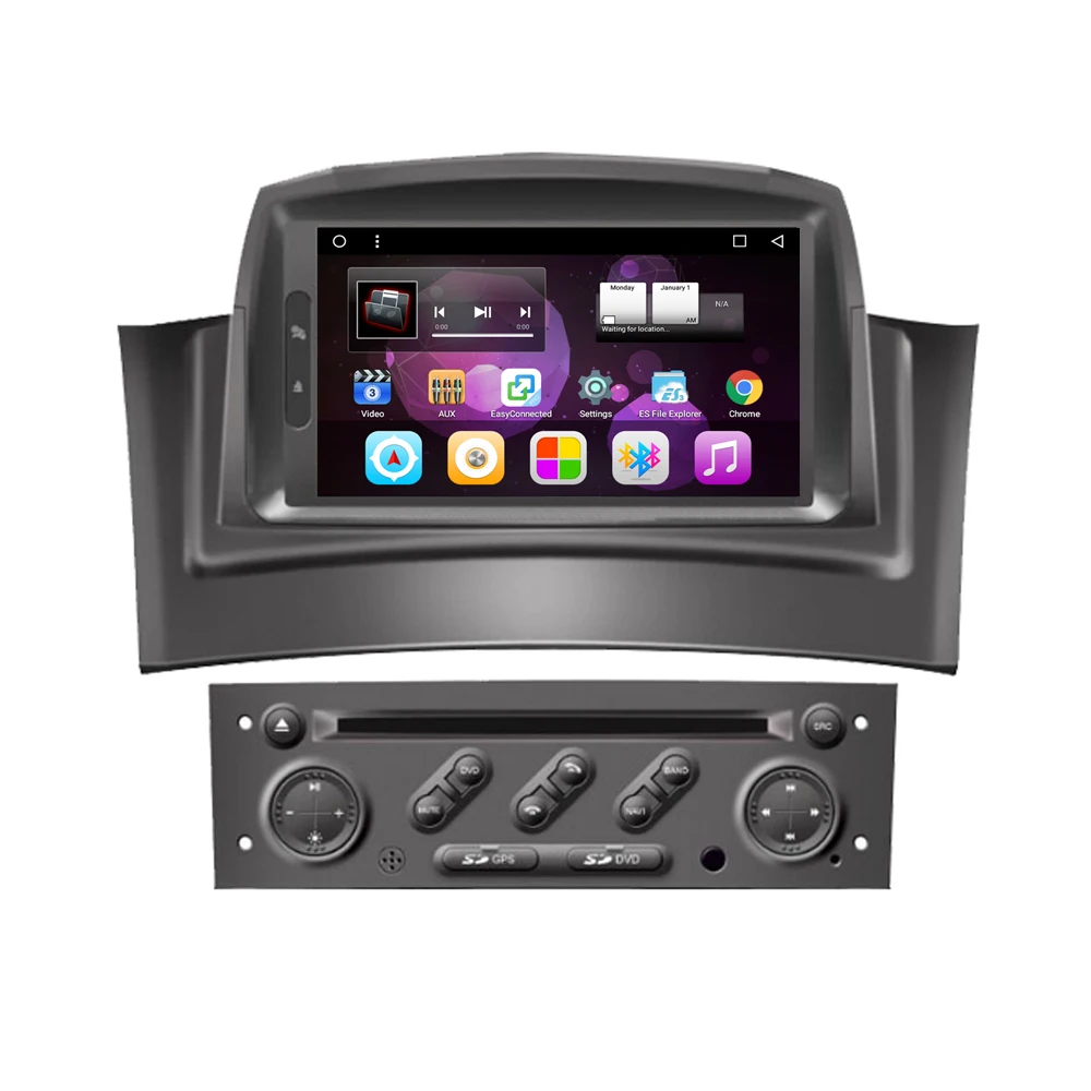 NAVITOPIA 7 дюймов 2G RAM 32G ROM Octa Core Android 8 1 автомобильный DVD GPS навигация для Renault Meganne II 2005
