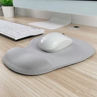 soft silicone office mousepad with wrist support gaming desktop mouse pad for computer laptop notebook