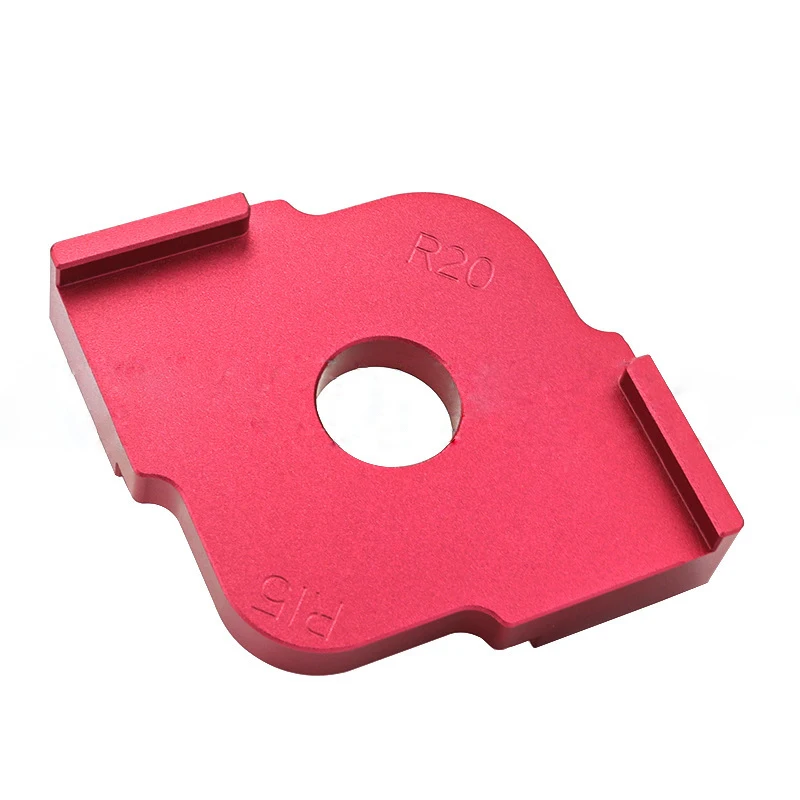 

4 Kinds Trimming Machine Engraving Machine Round Corner R Angle Round Arc Woodworking Semicircle Quick Positioning Template Tool