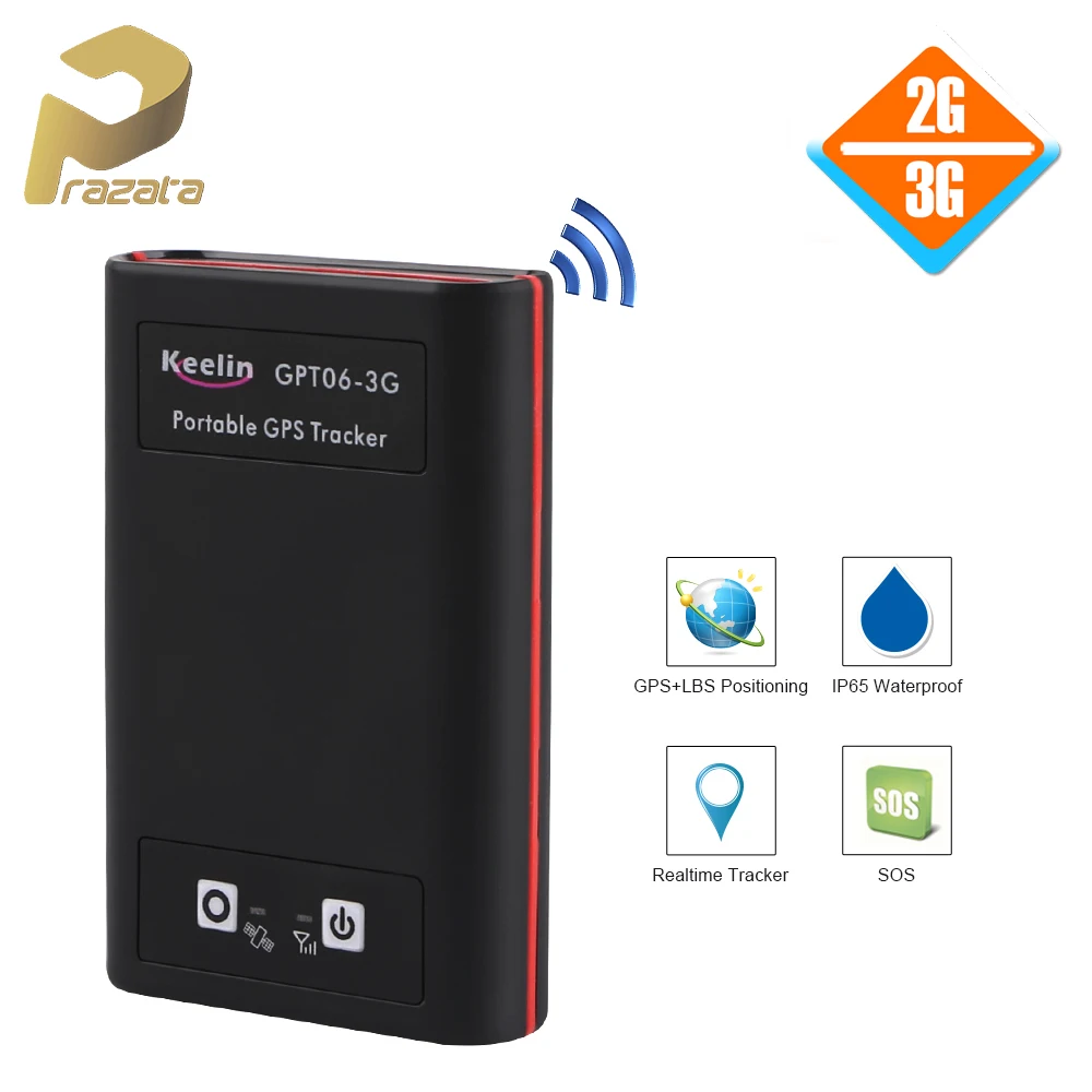 Prazata 3g gps трекер детей для пожилых людей в реальном времени отслеживание вибрации