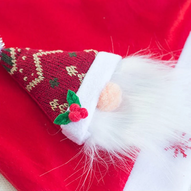 

Флисовый лес Дед Мороз без лица Рождественская Кепка реквизит для вечевечерние ребенок