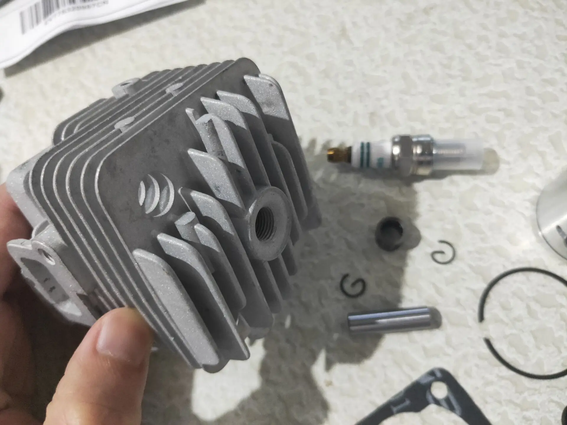 Набор головки цилиндра 30,5CC 4 болта для двигателей X-max Rovan Kingmotor Topspeed 1/5 Hpi Baja 5b 5t 5sc Losi Rc Car Parts.