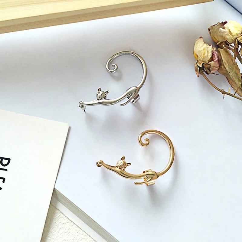 1 шт. индивидуальные левые ушные кошачьи манжеты в стиле панк для женщин