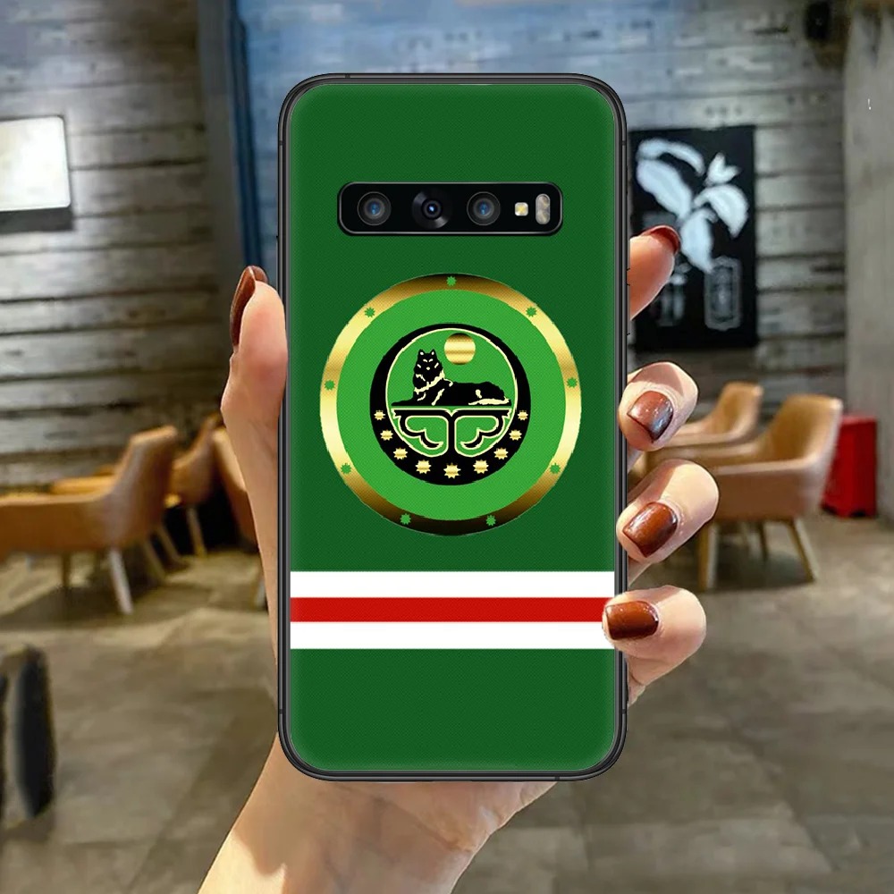 

Chechnya National Flag Chechen Phone Case Cover For For SamSung Galaxy S Note 7 8 9 10 20 Uitra Plus E Lite Black black Back