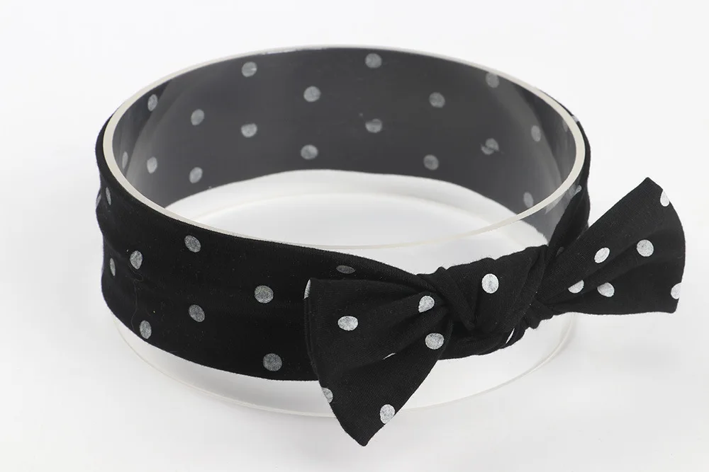 Женская повязка на голову ободок для волос Детская с бантом модная | Мать и