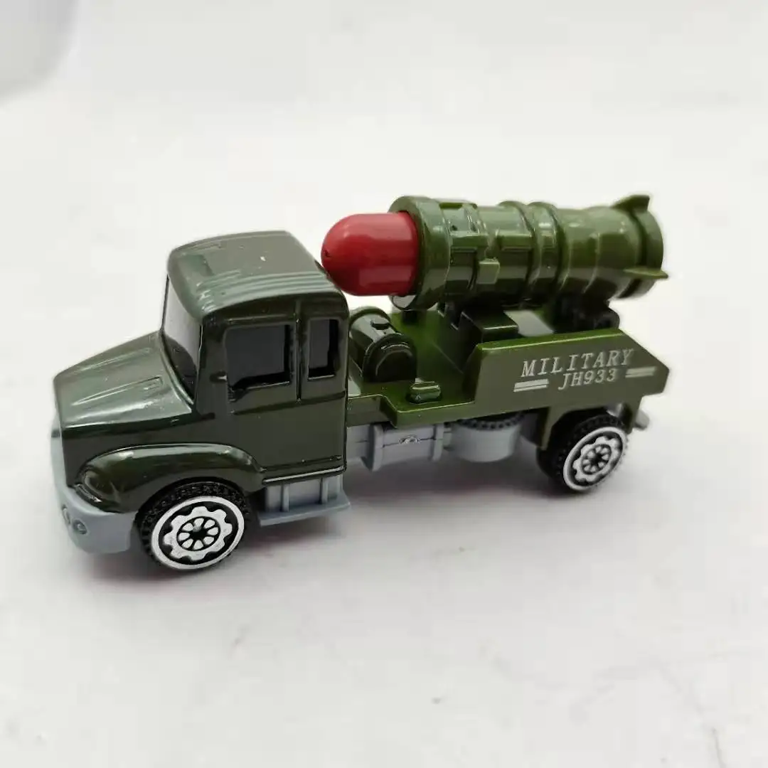 Набор из 5 предметов военный автомобиль грузовики танкер Джип ПВХ игрушечные
