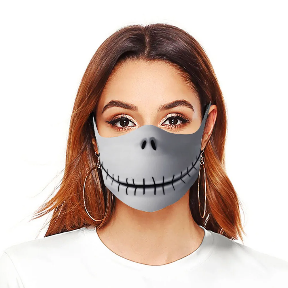 Забавная маска для косплея на Хэллоуин женщин и мужчин многоразовая взрослых с