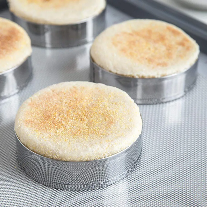 4 шт. кольцо для Мусса торта бытовой инструмент сделай сам бургеров хлеба круглая