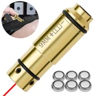 Лазерная пуля с отверстием 9 мм, 380, 40, 45 АКП, тренер с красной точкой, прицел для тренировки сухих огней, имитация лазерной пули 380ACP