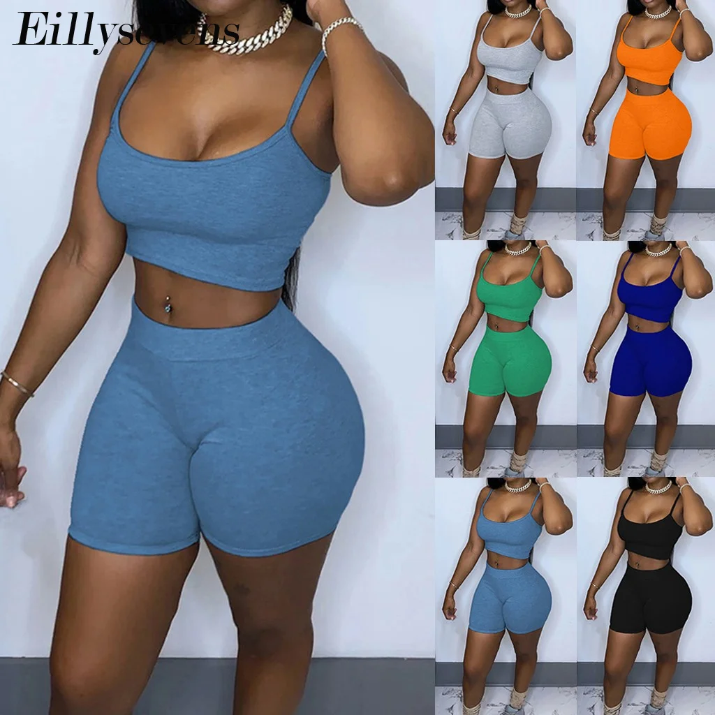 Женский спортивный костюм для фитнеса комплект из двух предметов укороченный