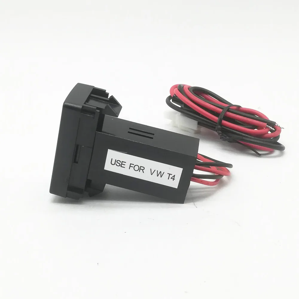 Автомобильное зарядное устройство с двумя USB-портами инвертор питания для Volkswagen