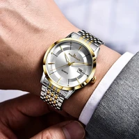 new business men watches luxury casual date clock male stainless steel watch quartz wristwatch for men relogio masculino 2022
