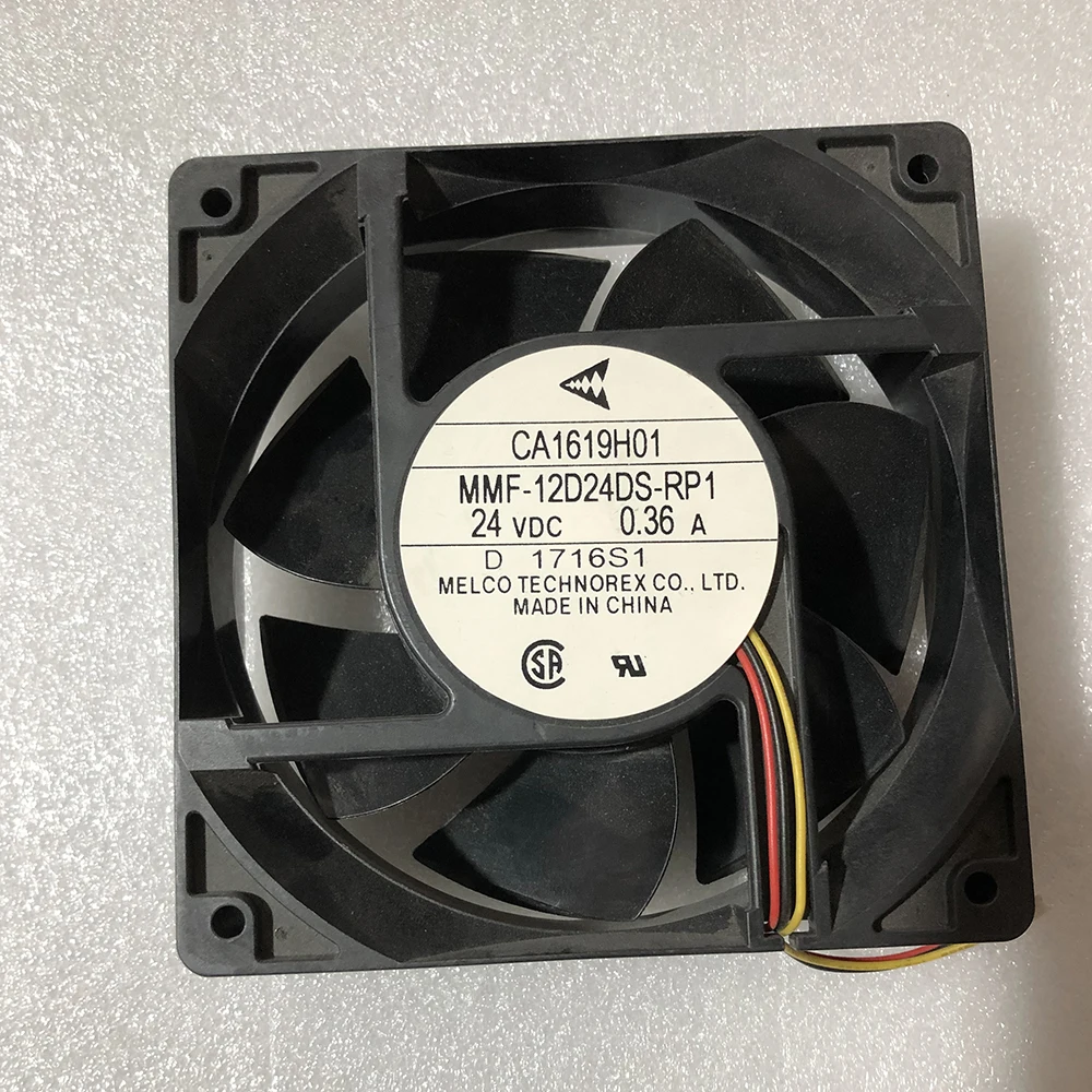 

HRSTAR Mitsubishi MMF-12D24DS-RP1 CA1619H01 DC24V 0.36A Inverter Cooling Fan