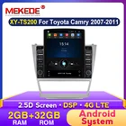 Автомобильный мультимедийный плеер на Android, 10 дюймов, для Toyota Camry 2007, 2008, 2009, 2010, 2011, 2 Din, радио, головное устройство, GPS-навигация, Autor, DSP, BT