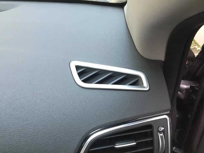 

2 шт., хромированные накладки на решетку вентиляции автомобиля для Hyundai Elantra 2016