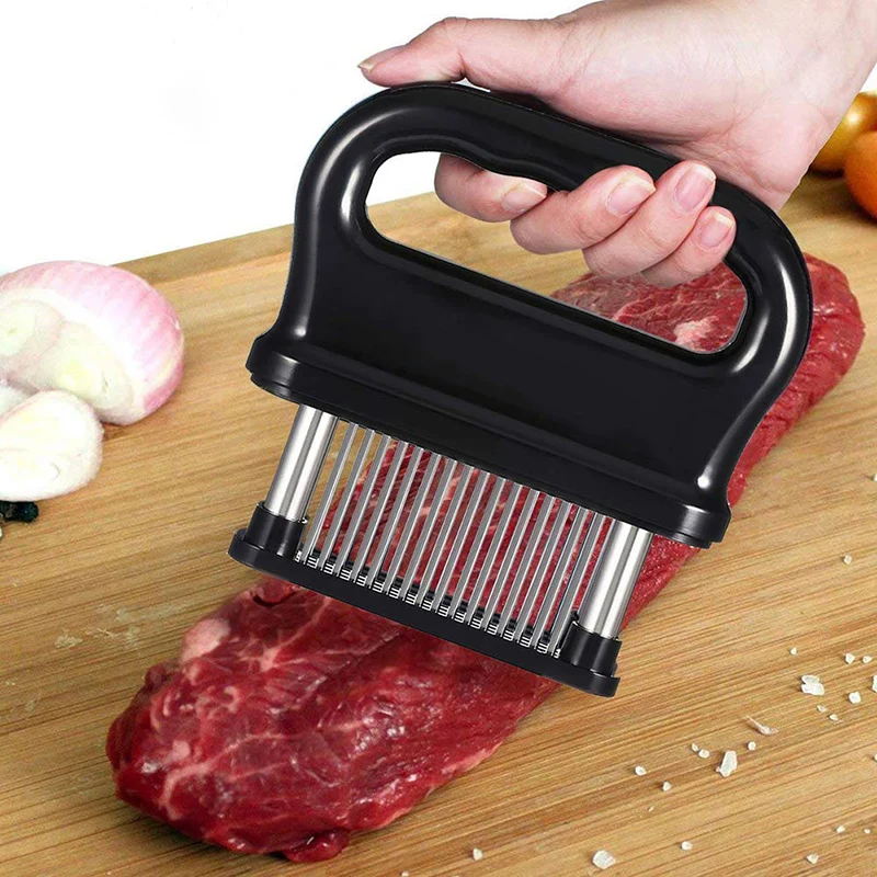 

Супер острые лезвия иглы кухонный прибор для готовки смягчения барбекю маринада праздничный Мясорубка 48 Вечерние