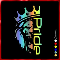 ds21 various sizes die cut vinyl decal the lion pride car sticker for jeep wrangler accessories
