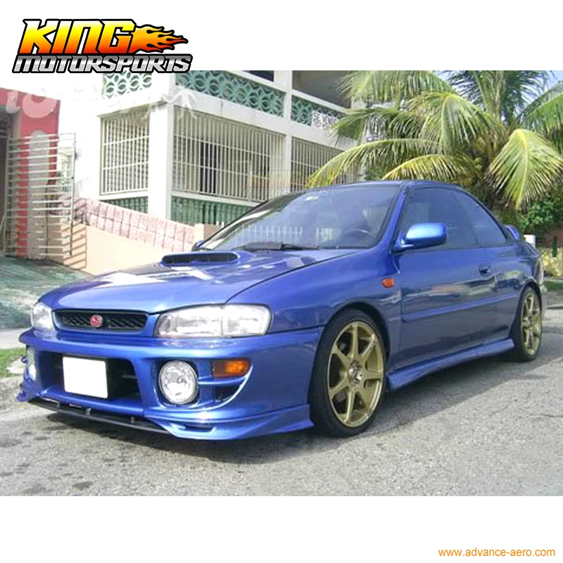 Передний бампер для Subaru Impreza WRX GD из полиуретана 3 шт.|front bumper lip|bumper lipfront |