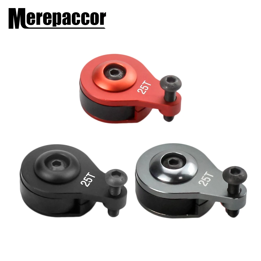 25T Алюминиевый амортизатор сервопривода с одним отверстием для RC 1/10 гусеничного