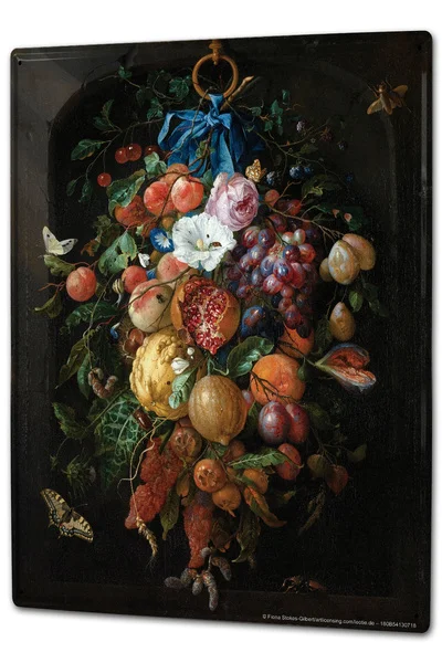 

Tin Sign Retro Still life fruit