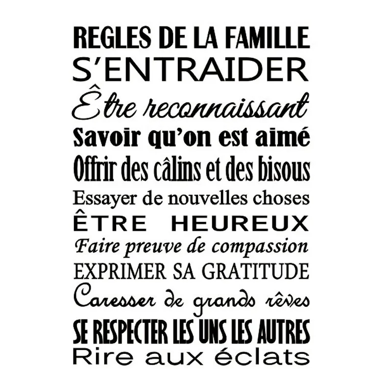 Слухи стикер s гостиная спальня на стену испанский декоративная наклейка из ПВХ