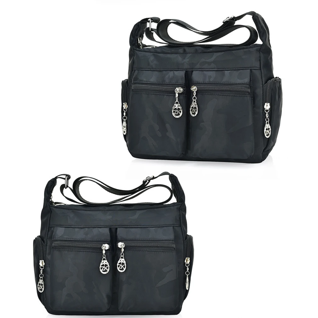 

Fashion Waterproof Nylon Women Messenger Bags Washed Oxford Canvas Bag Ladies Handbag Female Crossbody Bags Shoulder Bags