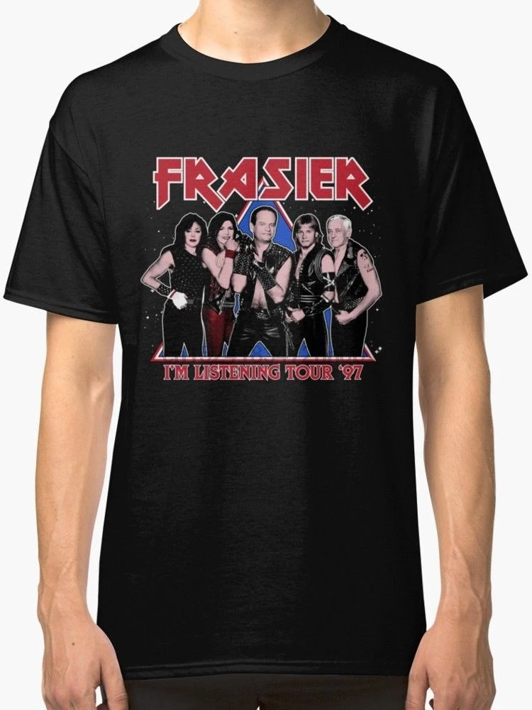Новинка FRASIER-I listing TOUR 97 Мужская и футболка Размер S-2XL с коротким рукавом принтом
