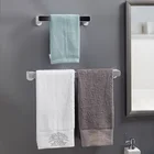 Настенный держатель для полотенец, самоклеящаяся вешалка для полотенец, держатель для полотенец в ванную комнату, крючок-органайзер для ванной комнаты