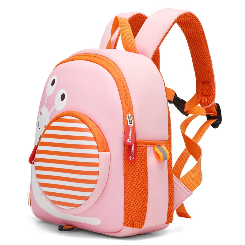 Милые розовые улитки школьные рюкзаки для девочек модные животные Desin Детские