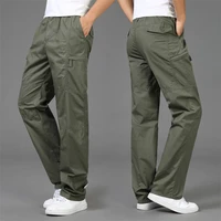 2021 autumn fashion men pants casual cotton long pants straight joggers homme big size 5xl comfortable loose trousers for men