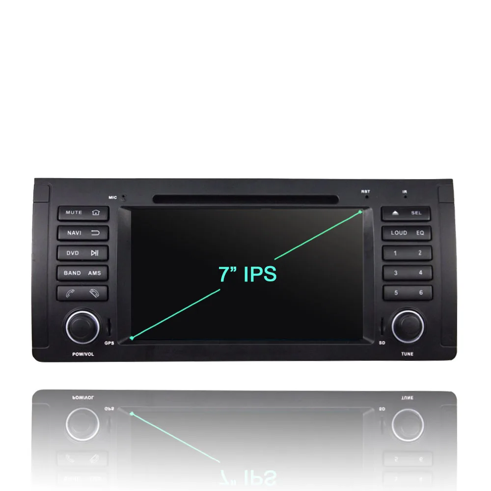 PX6 1 din 7 &quotAndroid 10 0 автомобильный DVD плеер Bluetooth 5 64 Гб Встроенная память 4