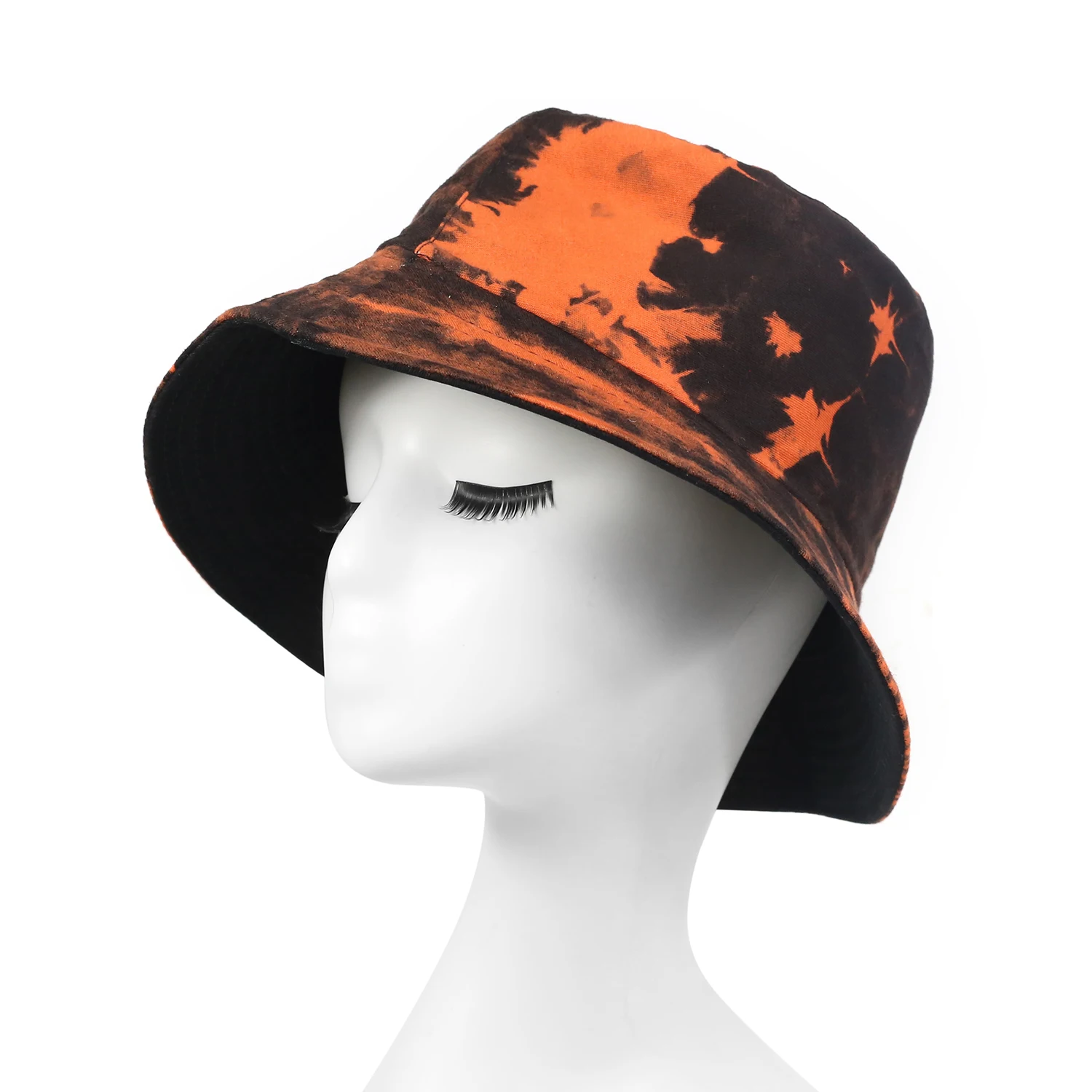 

Панама хлопковая защитная с плетеной краской для мужчин и женщин, шапка рыбака из Твила, двусторонняя, от солнца, для мальчиков и девочек, на ...