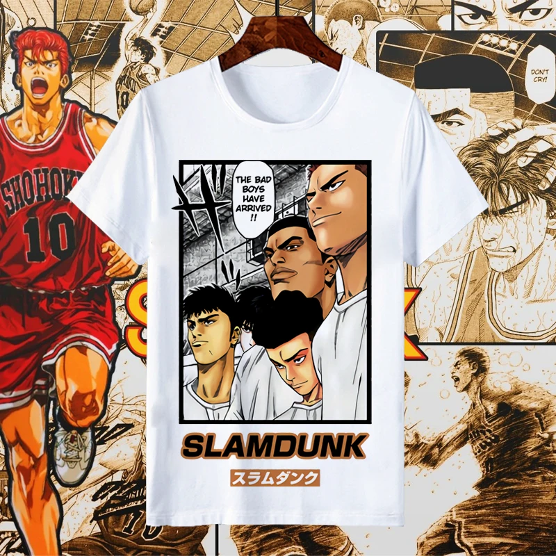 Футболка хлопковая в японском стиле Харадзюку для мужчин и женщин топ с коротким