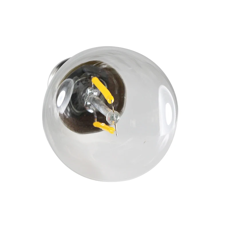 Ampoules led дома e27 ST45 S14 лампа накаливания 110v 220v 2W наружная декоративная лампа струнная лампа E 27 винтажная 360 градусная лампа