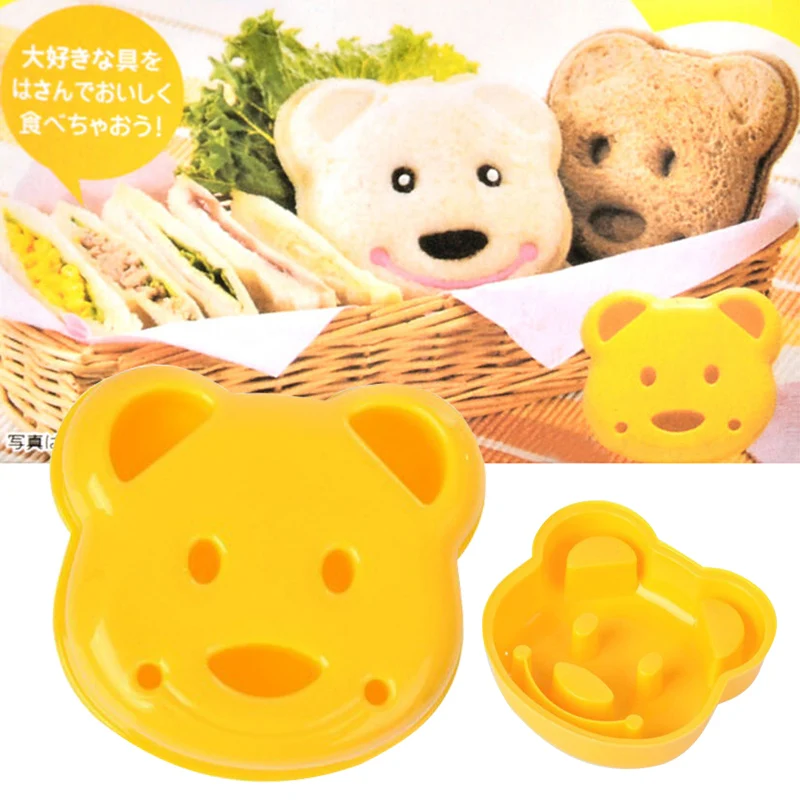 Силиконовые формы для выпечки хлебный сэндвич форма медведь резак поделок