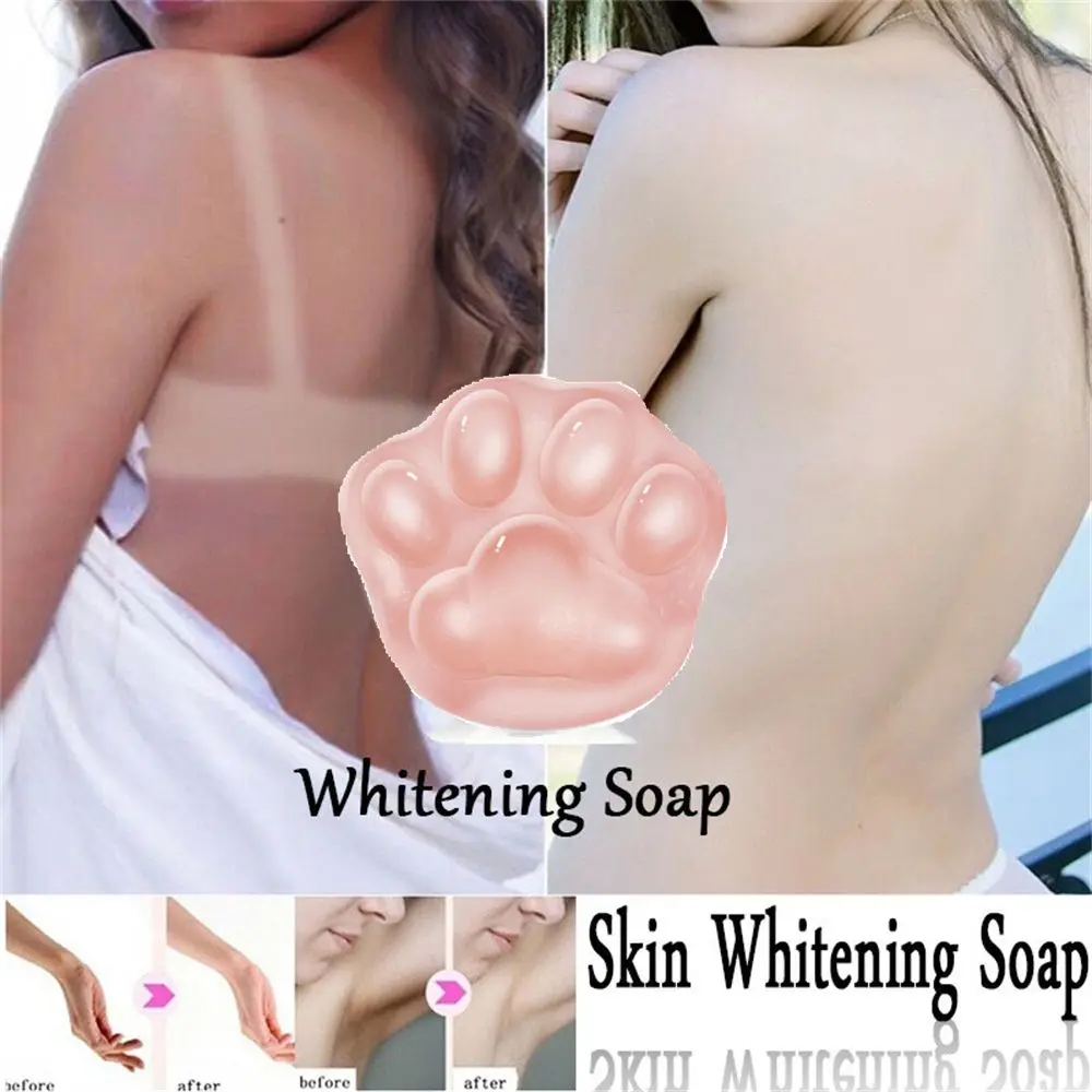 

Handmade Essence Soap Oil Control Butt Exfoliating Soap Cat Claw Natural Repair Hip Care Whitening Soap