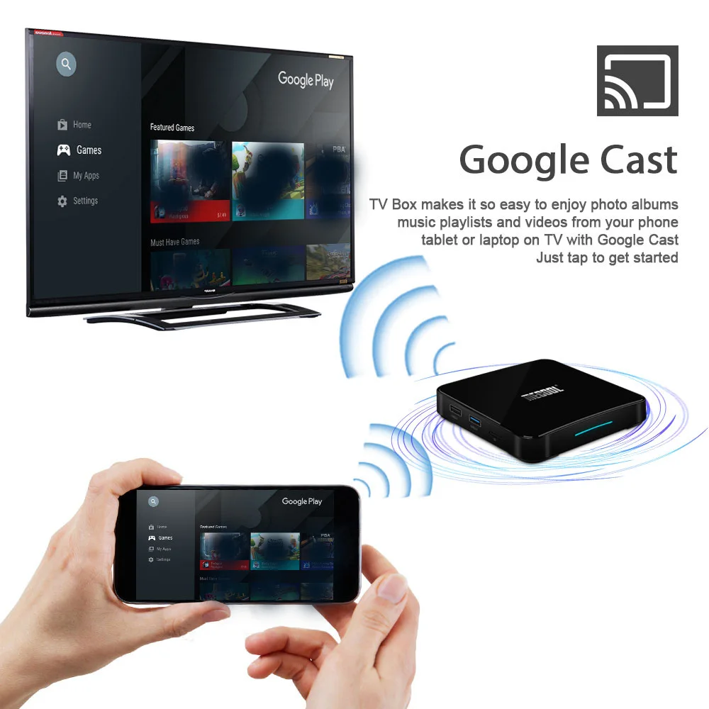 MECOOL KM3 Android 9,0 Smart tv Box 4G DDR4 64G 4K HDR Google Home Play Cast Ultra HD tv Box USB 3,0 медиаплеер Голосовое управление