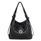 Женская сумка-мессенджер, из мягкой кожи