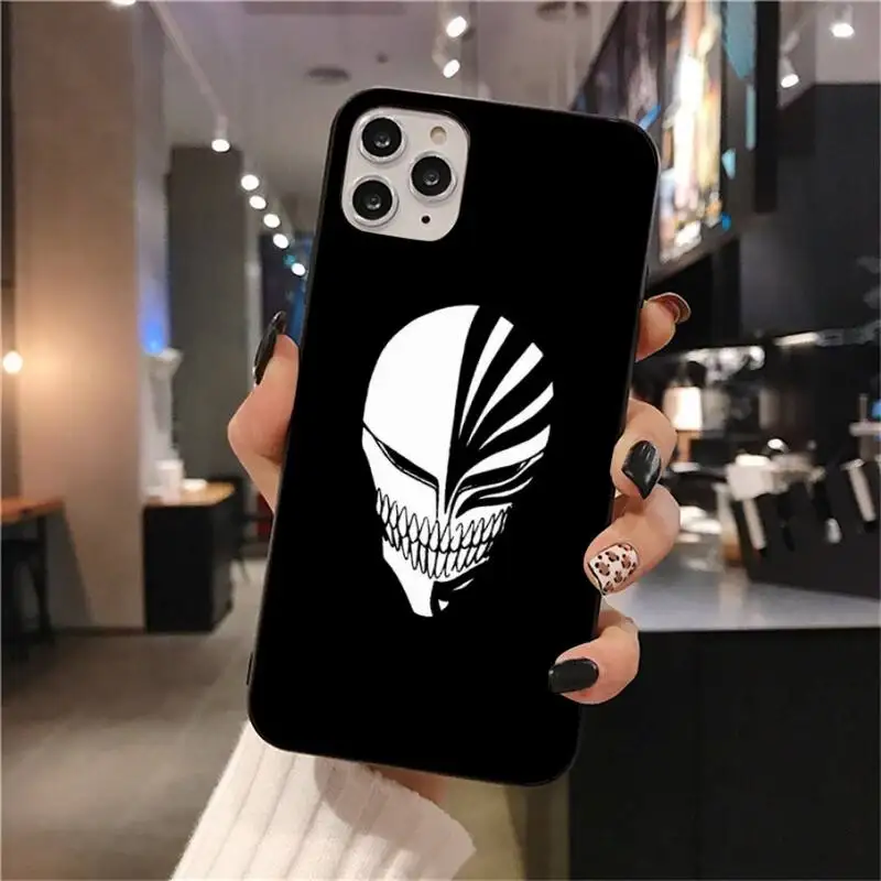 Чехол для телефона Bleach Аниме Ичиго Куросаки iphone 12 pro max 11 XS MAX 8 7 6 6S Plus X 5S SE 2020 XR чехол