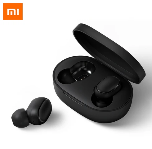 Оригинальные Xiaomi Redmi Airdots беспроводные Bluetooth наушники-капельки со стерео басом Bluetooth 5,0 TWS с микрофоном Handsfree AI control