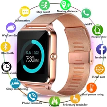 Z60 Smart Electron Watch Men Women Bluetooth Compatible Smartwatch Support SIM/TF Card Wristwatch For Android Ios Phone PK DZ09