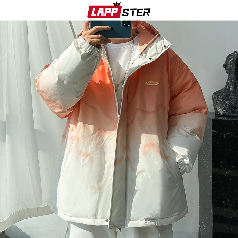 

Куртка LAPPSTER мужская с капюшоном, 3 цвета, в стиле Харадзюку
