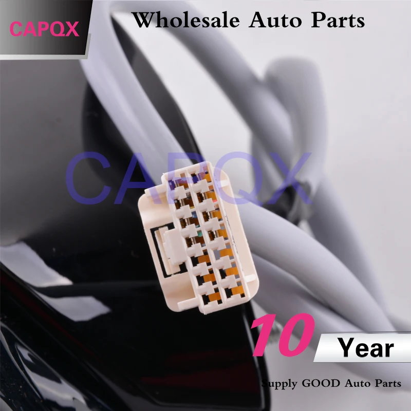 CAPQX 8Pin внешнее зеркало заднего вида боковое Электрический складной для Honda ACCORD EURO