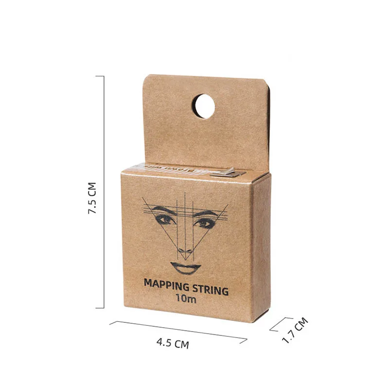 

2pcs MAPPING STRING Microblading Pre-Inked 10m Pre Inked Tattoo PMU String For Mapping Eyebrow Marker Thread Tattoo Brows Point